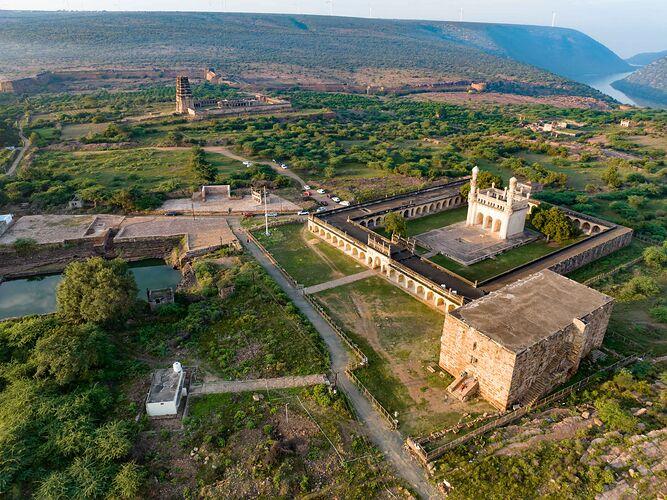 Panoramic view of Gandikota Fort, one of the top Places to Visit in Kadapa